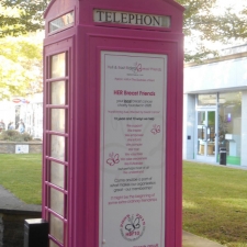 Pretty In Pink Telephone Box